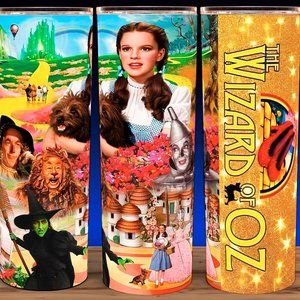 The Wizard of Oz Classic Movie Marquee Cup Tumbler 20oz